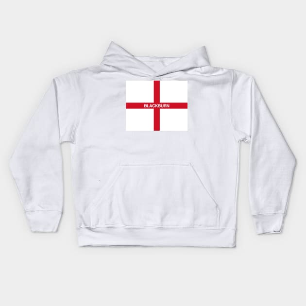 Blackburn Rovers St George Flag Kids Hoodie by Confusion101